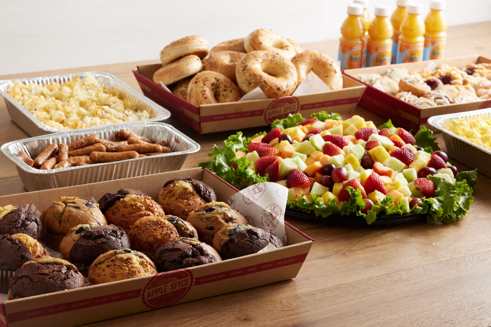 Corporate breakfast catering in Nashville.