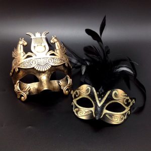 corporate holiday mask party themes