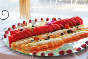 assorted fruit platter for parties