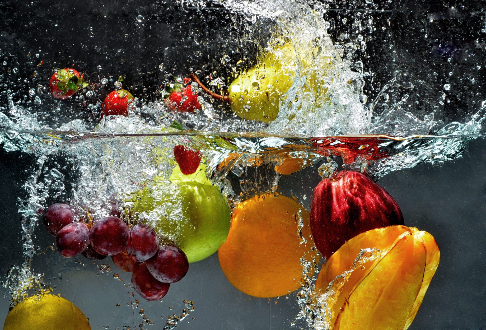 assorted fruit platter options