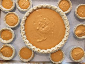 holiday homemade pies