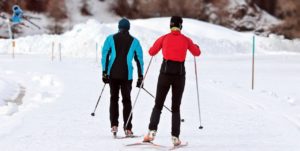 outdoor winter ski activities