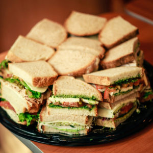 sandwiches with platters austin