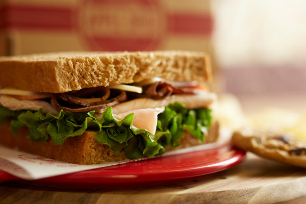 box lunch sandwich cookie