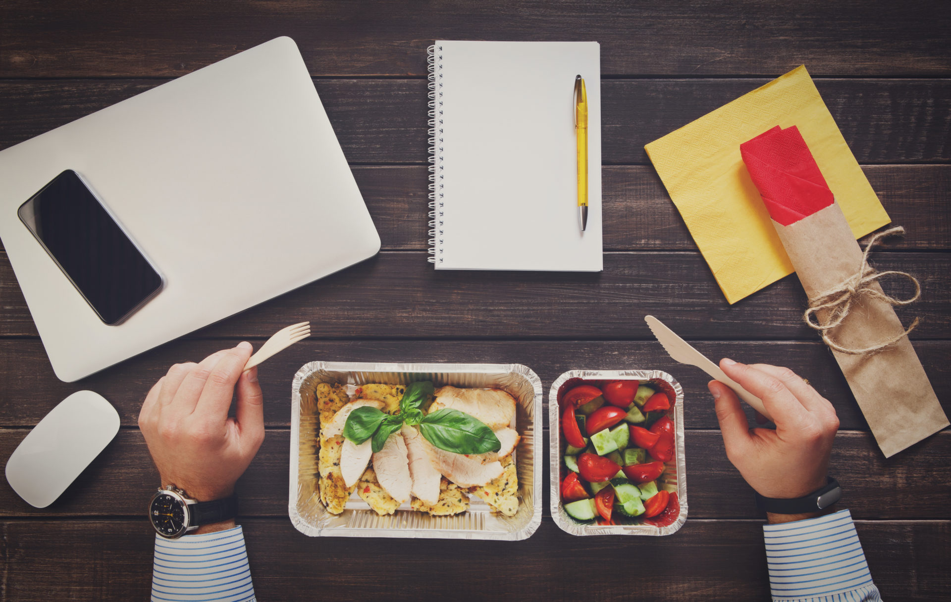 office lunch box menu