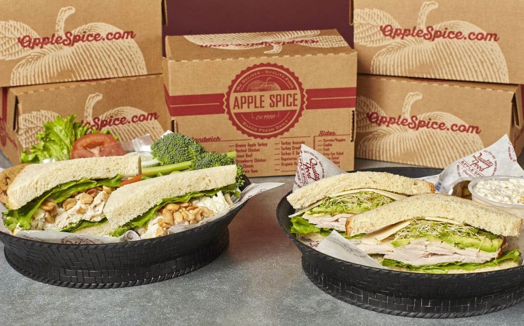 Apple Spice Salt Lake City Box Lunch Delivery Menu