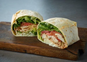 healthy food delivery wrap