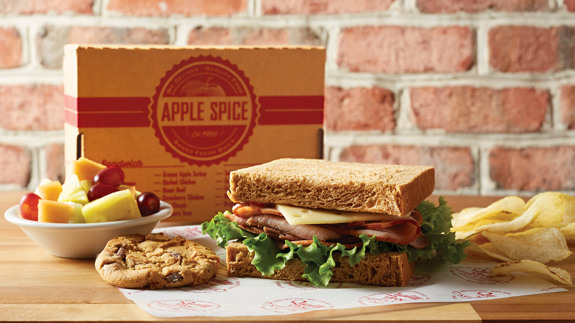 Apple Spice Boxed Lunch Unboxed