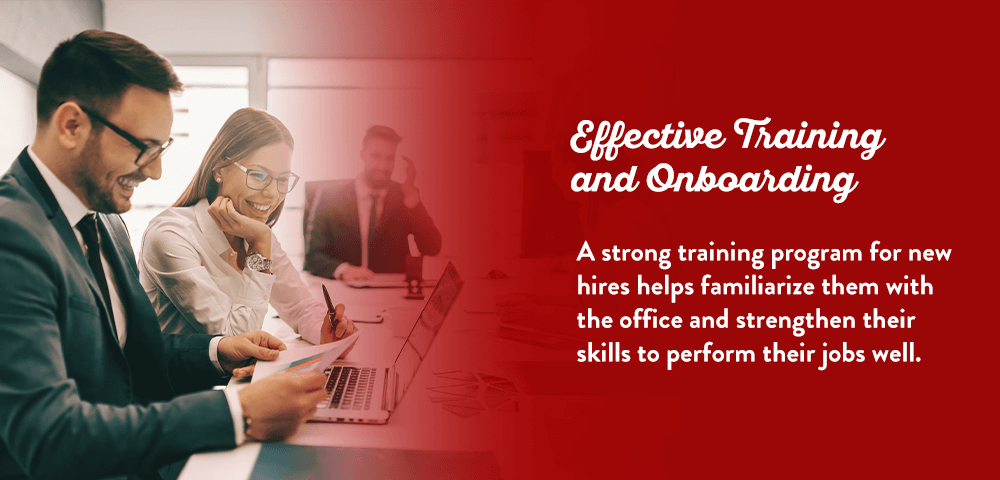 effective training and onboarding