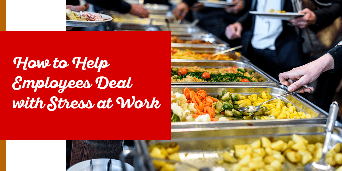 how to help employees deal with stress at work