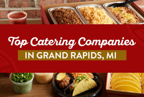 Catering being served in Grand Rapids, MI