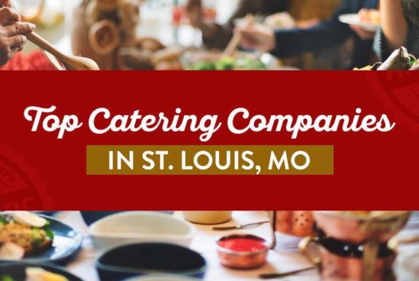 Catering being served in St. Louis