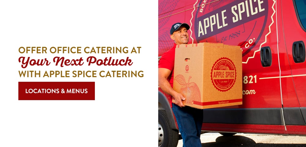 Potluck Catering with Apple Spice