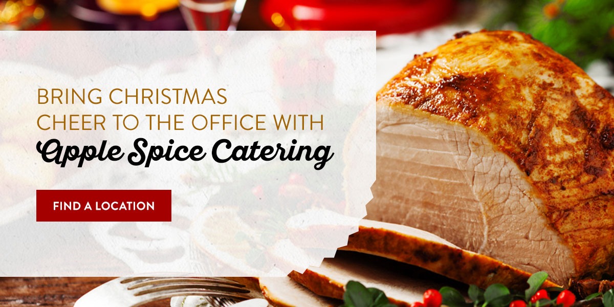 Bring Christmas cheer to the office with Apple Spice Catering.